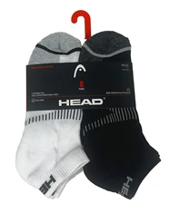 HEAD MEN'S ANKLE SOCKS 8 PAIRS SIZE 7-12