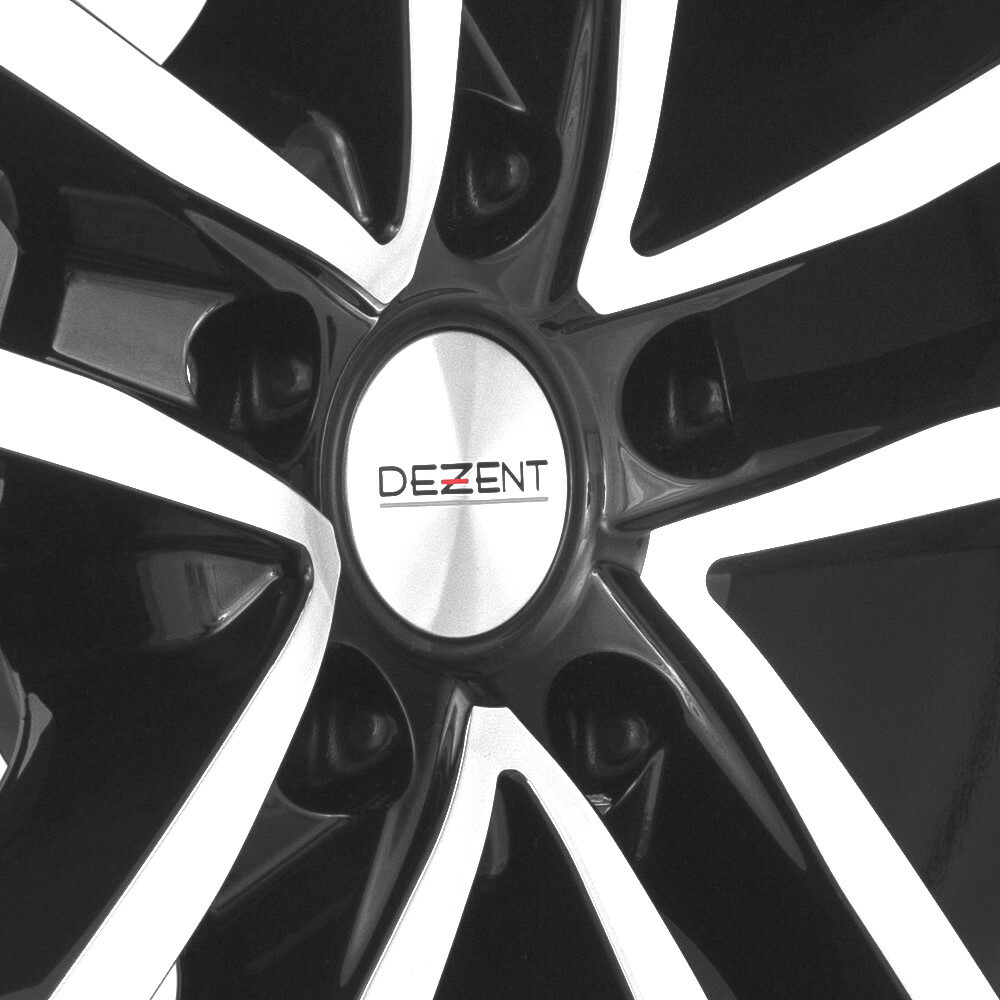 4x Dezent Felgen KT Dark 6.0Jx15 ET47 4x100 - Für Hyundai I10 I20