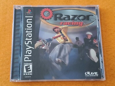 RAZOR RACING GAME SONY PLAYSTATION 1 COMPLETE WITH CASE AND INSTRUCTION BOOKLET