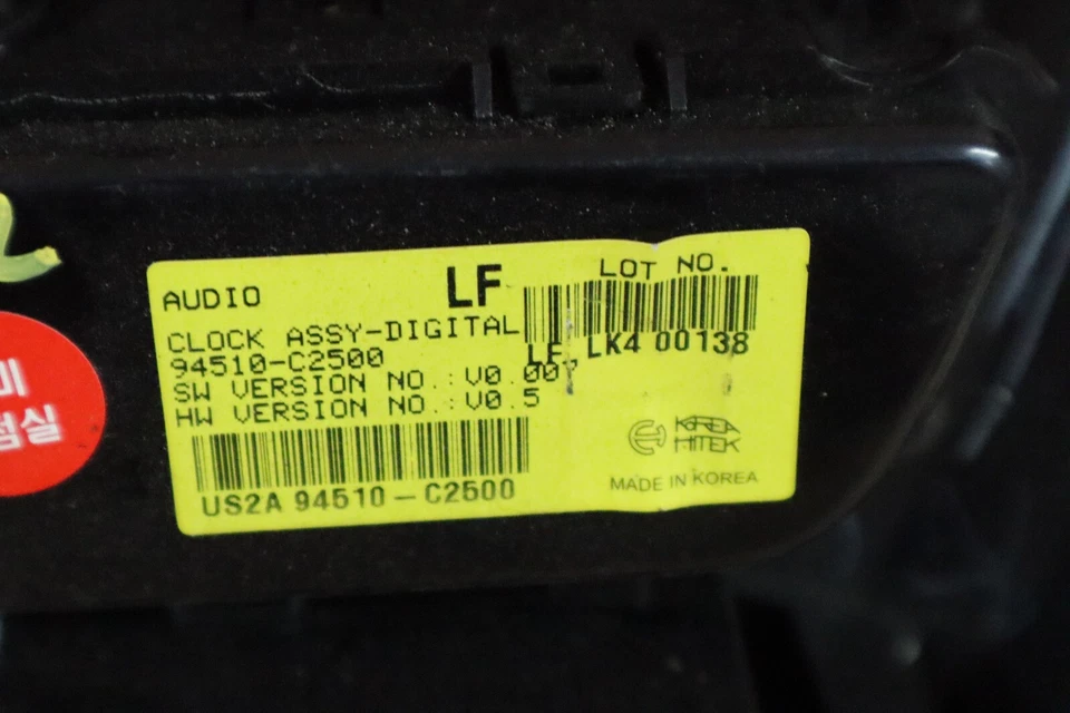 Hyundai Sonata 2015 2016 2017 aire acondicionado temperatura calor control de clima OEM 97250C2001 Foto 3 de 4