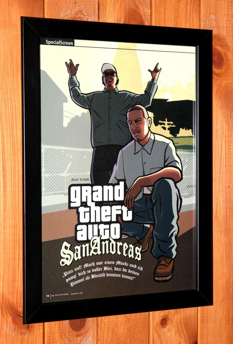 GRAND THEFT AUTO San Andreas PS2 PlayStation 2 jeu avec instructions