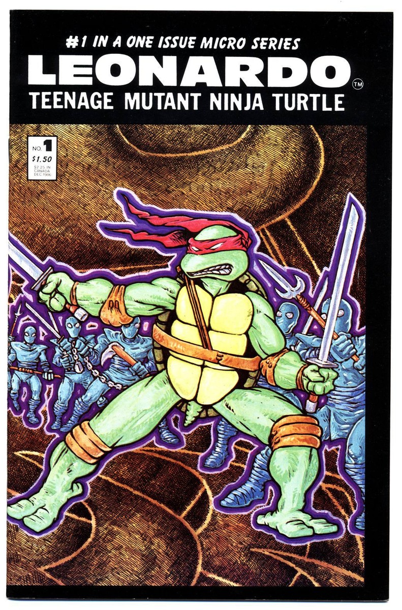 LEONARDO #1 VF, Teenage Mutant Ninja Turtles, Mirage Comics 1986