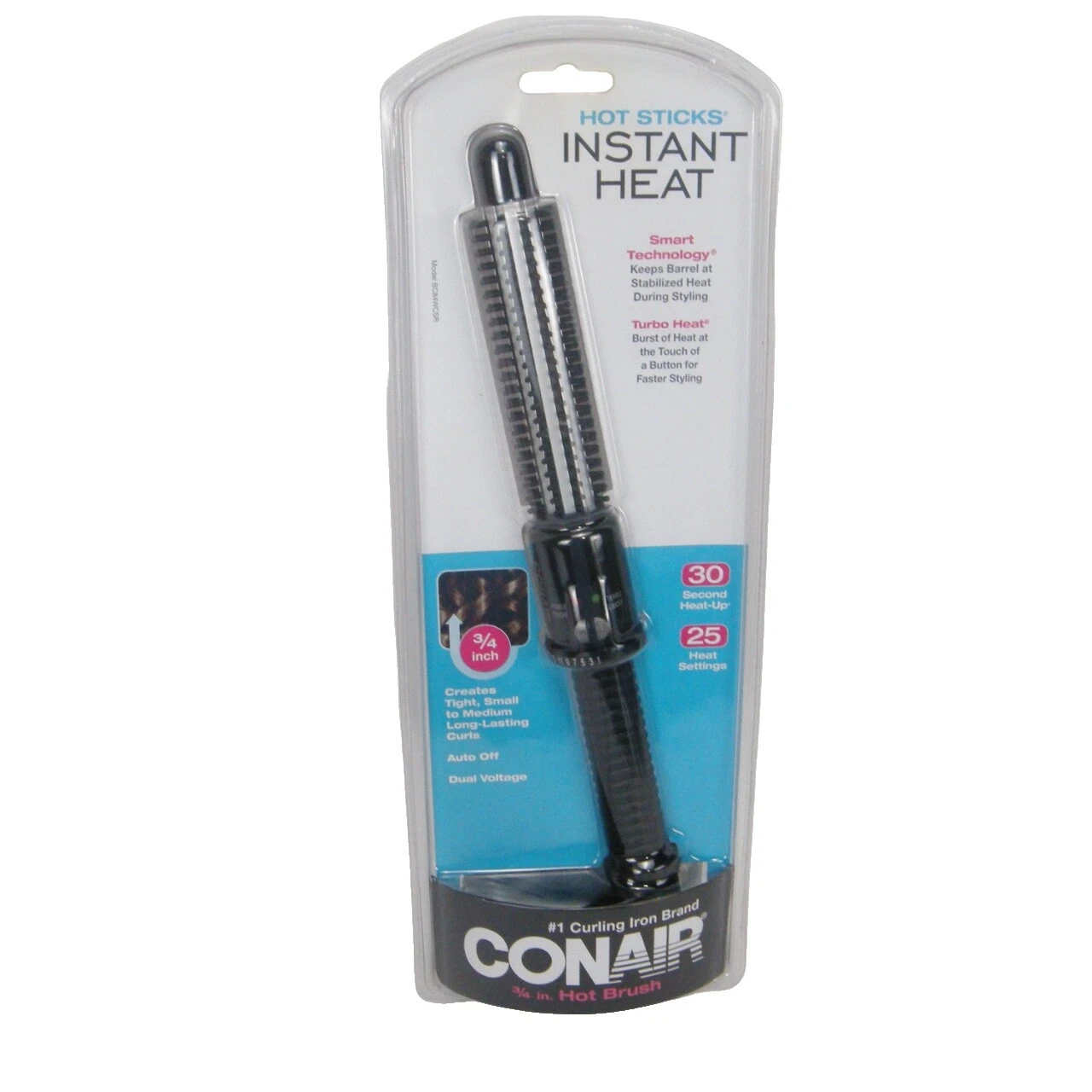 Conair Ceramic Hair Curling Brushes Irons