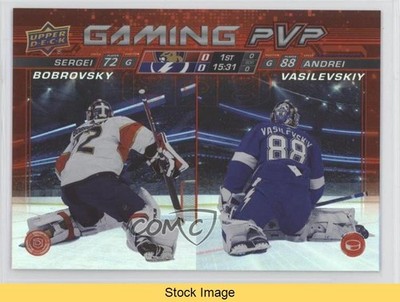 2024 Upper Deck Series 1 Gaming PVP Sergei Bobrovsky Andrei Vasilevskiy READ 3d2
