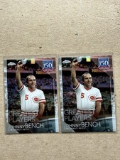 2019 Topps Chrome Johnny Bench 150 Years Lots Of 2