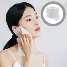 1 Roll Reusable Facial Towels Makeup Remover Travel Cleansing Cotton Pads Wipes