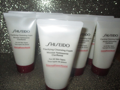 9x Shiseido Clarifying Cleansing Foam  1.8oz/50ml EACH New