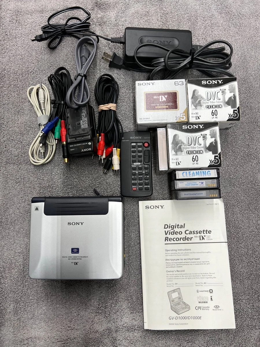Sony GV DV: MiniDV Video Recorders & Players for sale - eBay