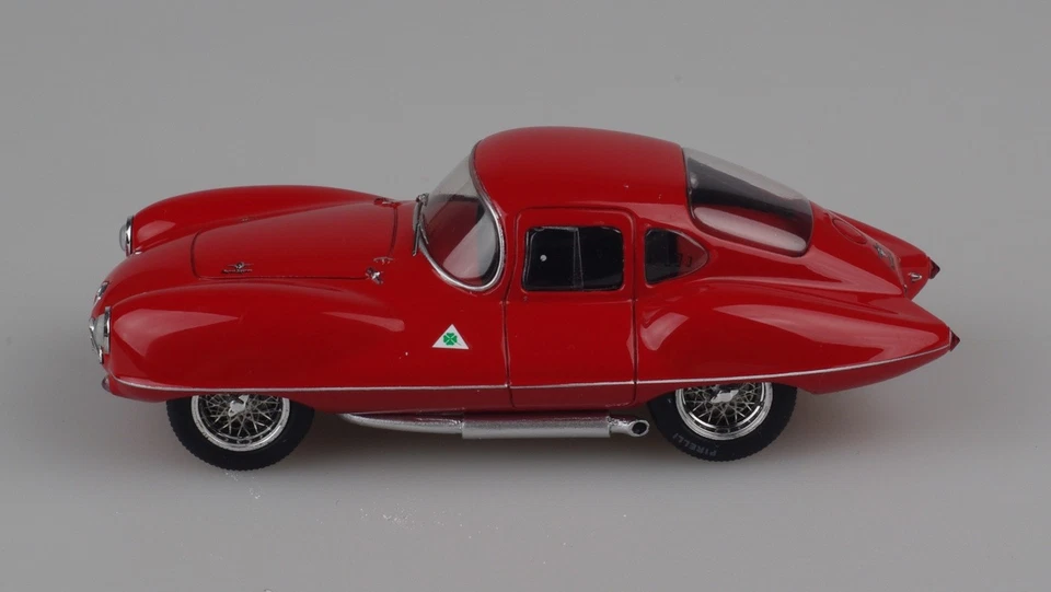 BIZARRE (BZ250) Alfa Romeo Disco Volante coupé 1953 rosso - Immagine 3 di 4