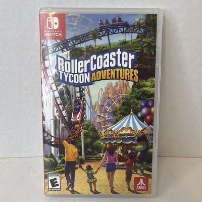 Roller Coaster Tycoon Adventures (Nintendo Switch, 2018) Tested