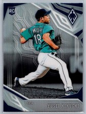 Yusei Kikuchi 6 2019 Panini Chronicles Phoenix Holo Seattle Mariners Card