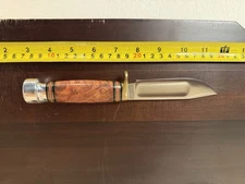 Marbles  Knife 4 1/2” Ideal Burled Maple Handle  MA-ID42MB