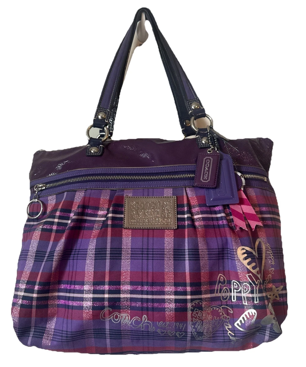 Coach Poppy Plaid Medium Bags & Handbags for Women Just Listed 2026