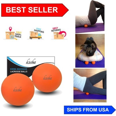 Trigger Point Therapy Massage Balls - Relieve Muscle Knots Anywhere, Set of 2