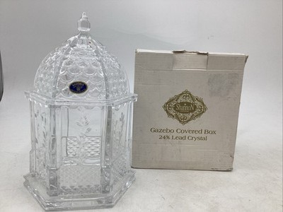 Shannon Kristall Pavillon Bonbonglas mit Deckel von Godinger Verpackt 8''