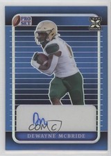 2023 Leaf Pro Set Metal Blue Prismatic /20 DeWayne McBride #PA-DMB Auto 1u6