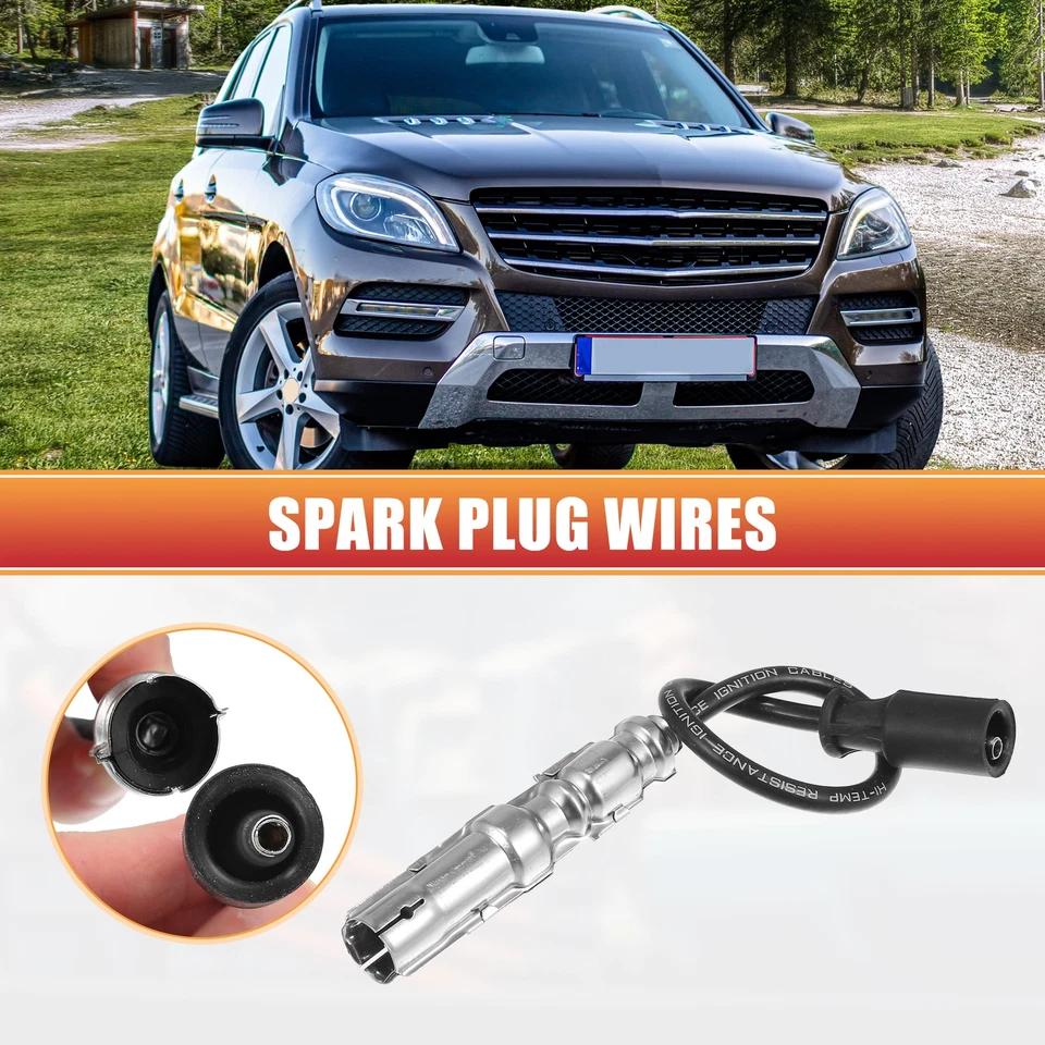 16 Pcs Spark Plug Wire Ignition Coil Cable No.1121500218 for Mercedes-Benz CL500 Foto 2 de 4