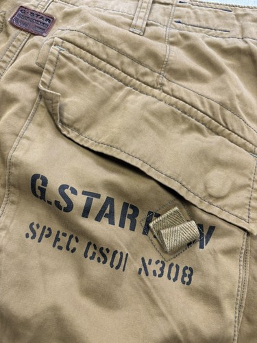 Pantalones cargo sueltos G-Star RAW Aero Rovic marrón talla 32 32x32 militares - Imagen 8 de 20