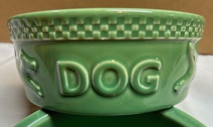 Mulligan by LONGABERGER Dog Bowls - Set of 3 - Retired
