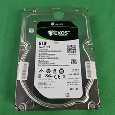 Seagate 6TB Exos 7E8 3.5" SAS Server Hard Drive ST6000NM0285 HDD *100% Health*