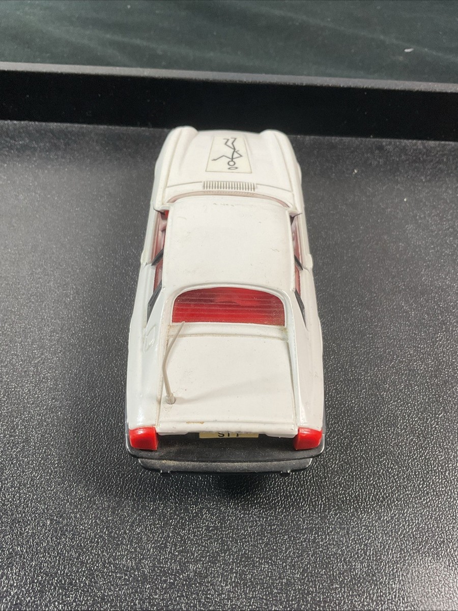 Corgi 1978 – Mettoy Jaguar XJ-S – Modèle Réduit 1/64 Argent (rare, Blister Abîmé)