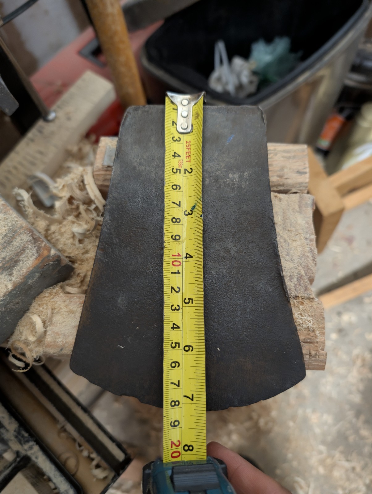 Hytest Challenger Tasmanian Pattern Axe Head Vintage Tassie