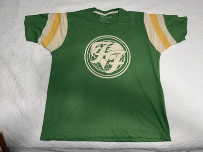 Foo Fighters Green Jersey/Shirt Style Short Sleeve T-Shirt XL 2026