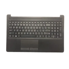 Replacement Laptop Upper Case Palmrest Keyboard Touchpad Assembly Part for HP...