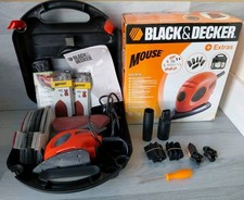 Black & Decker Mouse Sander KA161K In Case With Extras Compact Corded 