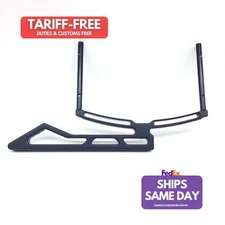 Drag Race Solutions 6001-001B, Dial Board Bracket - Angled Tray - Black Performa