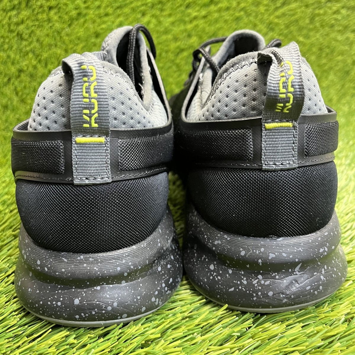 Kuru Atom Men\'s Size 11 Storm Gray Black Athletic Walking Comfort‎ Shoes NWB! Kuru Atom Mens Size 11 Black Gray Athletic Running Walking  main image 2