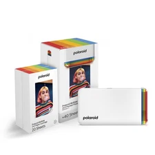 Polaroid Hi-Print 2nd Gen Bluetooth 2x3 Pocket Photo Printer Bundle 40 Prints