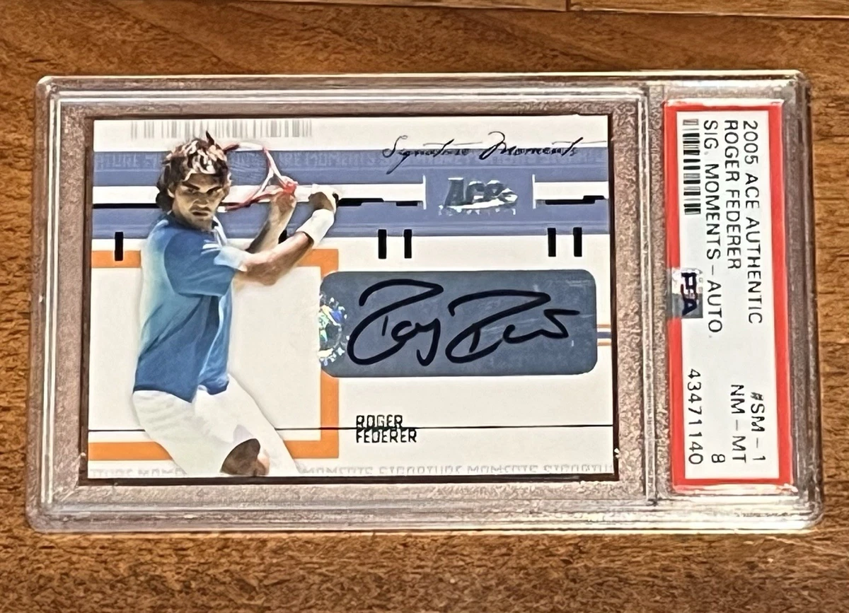 Tennis Ace Authentic Serial Numbered Sports Trading Cards