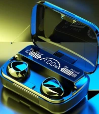 TWS Bluetooth Earbuds Waterproof Bluetooth 5.1 HeadseWireless (2 Count)