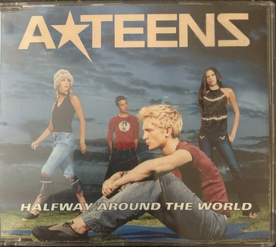 A*Teens Halfway Around the World CD Single 2001 Swedish Pop Hit