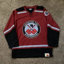 Adventure Time Marceline Hockey Jersey Cartoon Network Nightosphere Sz Large