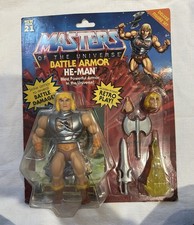 Masters Of The Universe Origins Deluxe Battle Armor He-Man Action Figure