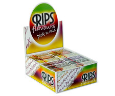 RIPS Blättchen mit Fruchtgeschmack auf Rolle Pick N Mix lang - volle Schachtel mit 24