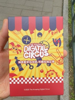 The Amazing Digital Circus Polaroid Photo Card Full Set 6pcs