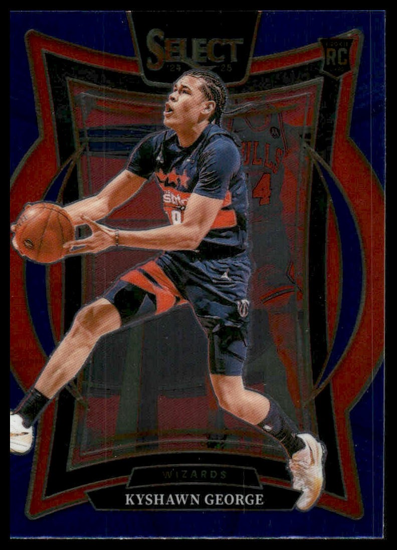 2024-25 Panini Select #85 Kyshawn George Blue (Retail)