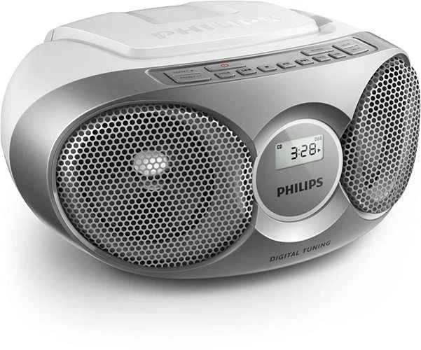 Philips AZ215S silber Radiorekorder mit CD-Spieler - Wie neu 1#1907186 - Bild 4 von 4