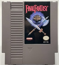 Vintage Nintendo NES Final Fantasy 1990 Square Video Game Cartridge