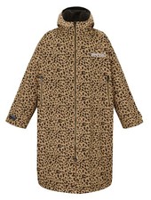 Robe De Changement Pour Adultes Regatta Fermeture Éclair Léopard Rose Taille UK