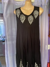 SHARYA  Hippie Boho Peasant girl festival summer dress Freesize vgc 