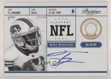 2012 Playoff Prestige NFL Passport Signatures TJ Graham #34 Auto no9
