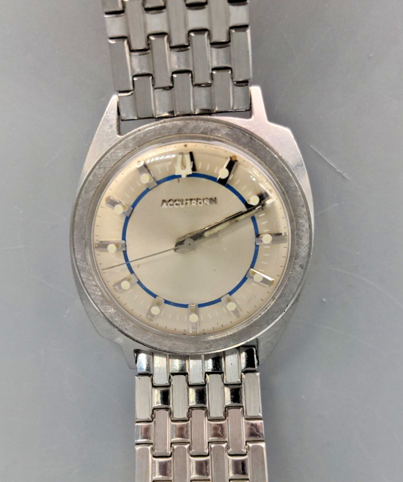 Fork Accutron Bulova Tuning Vintage Men - 1965 - Asymetric *Works* - 214 Steel - vintagewatches.pk