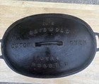 Griswold Cast Iron #5  Oval Roaster