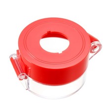 1pcs Red Plastic Switch Cover Protector for 22mm Dia Push Button Switch 55 37