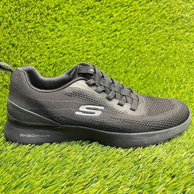 Skechers Skech-Air Dynamight Paterno Mens Size 8.5 Black Running Shoes Sneakers