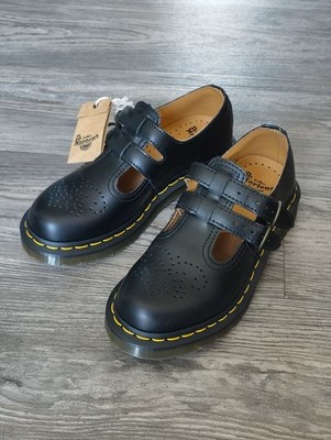 ドクターマーチン メリージェーン 12916 Doc Dr. Martens 12916 Mary Jane Black Leather Double Buckle